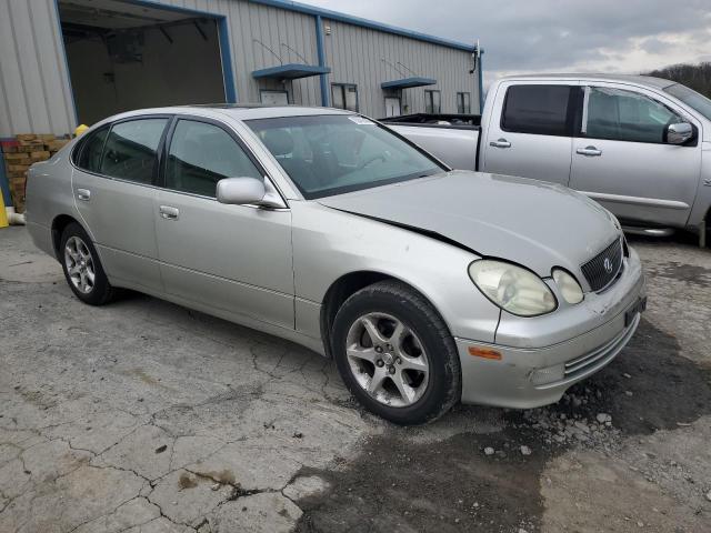 JT8BD69S730177197 - 2003 LEXUS GS 300 SILVER photo 4