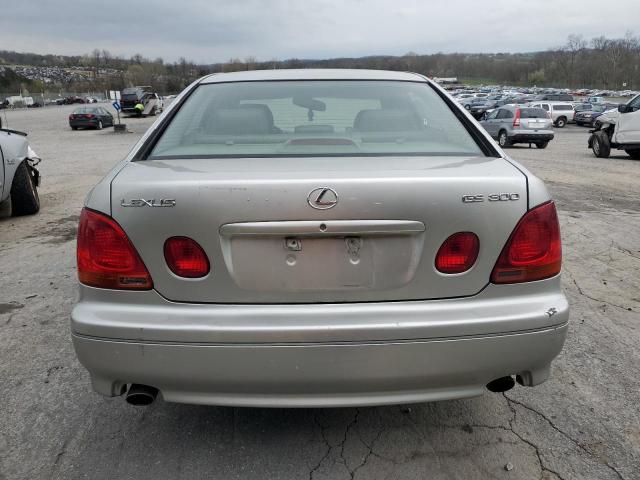 JT8BD69S730177197 - 2003 LEXUS GS 300 SILVER photo 6