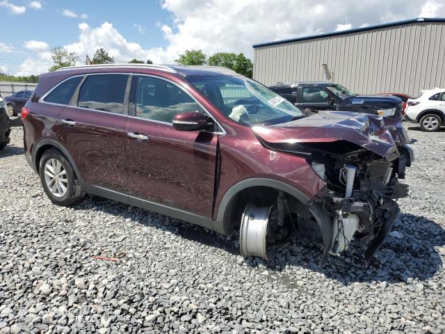 5XYPG4A38GG129084 - 2016 KIA SORENTO LX MAROON photo 4