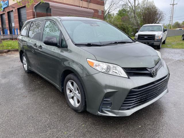 5TDZZ3DC4JS901003 - 2018 TOYOTA SIENNA L GREEN photo 1