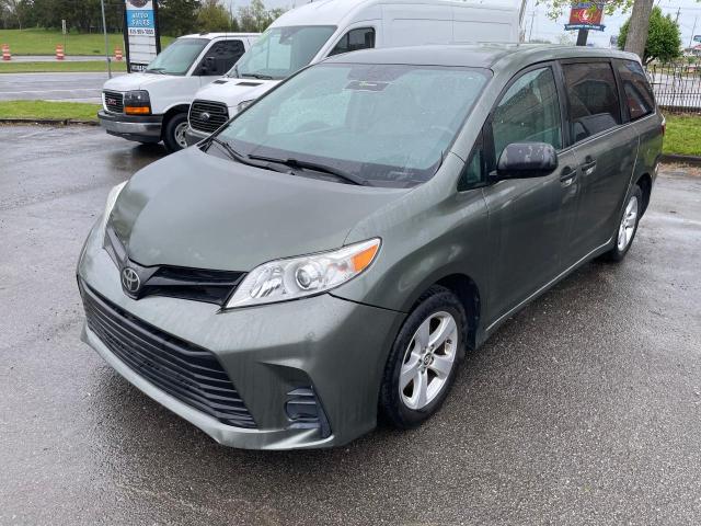 5TDZZ3DC4JS901003 - 2018 TOYOTA SIENNA L GREEN photo 2