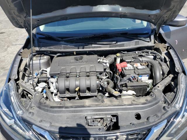 3N1AB7APXHY259666 - 2017 NISSAN SENTRA S CHARCOAL photo 11