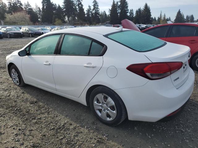 3KPFK4A72HE066690 - 2017 KIA FORTE LX WHITE photo 2