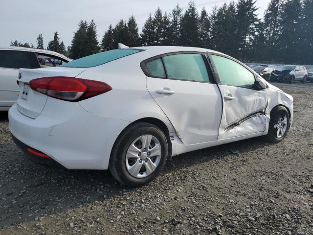 3KPFK4A72HE066690 - 2017 KIA FORTE LX WHITE photo 3