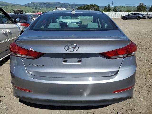 5NPD84LF1HH085432 - 2017 HYUNDAI ELANTRA SE SILVER photo 6