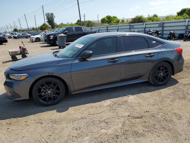 2HGFE2F53PH525698 - 2023 HONDA CIVIC SPORT 灰色 照片 1