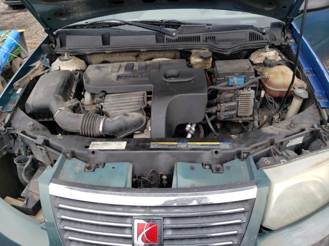 1G8AJ55F87Z197611 - 2007 SATURN ION LEVEL 2 Dəniz mavisi foto 11