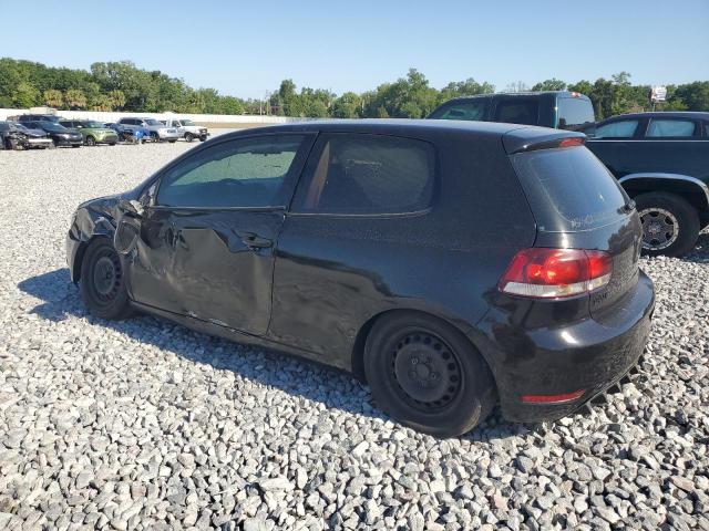 WVWAB7AJ9BW020312 - 2011 VOLKSWAGEN GOLF BLACK photo 2