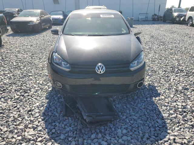 WVWAB7AJ9BW020312 - 2011 VOLKSWAGEN GOLF BLACK photo 5