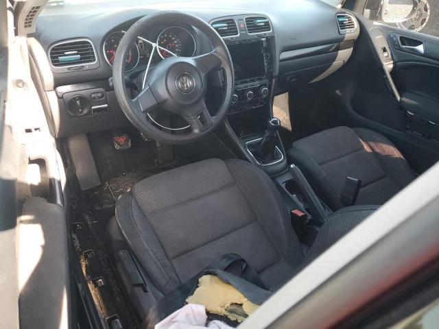 WVWAB7AJ9BW020312 - 2011 VOLKSWAGEN GOLF BLACK photo 8