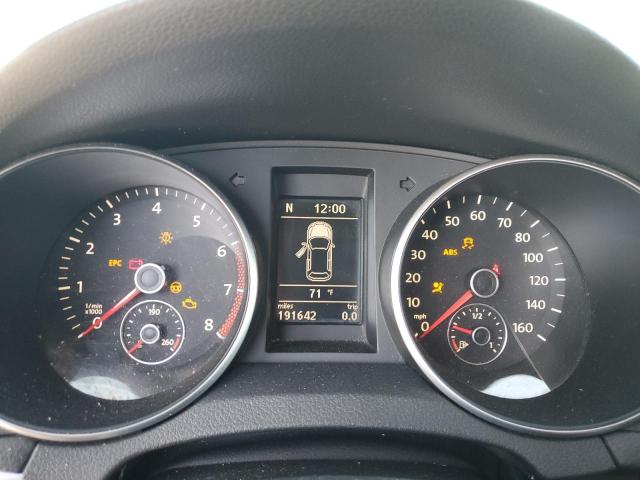 WVWAB7AJ9BW020312 - 2011 VOLKSWAGEN GOLF BLACK photo 9