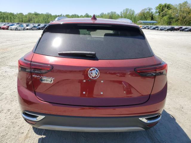 LRBAZLR45MD041190 - 2021 BUICK ENVISION PREFERRED Qırmızı foto 6