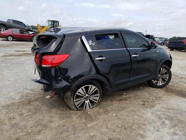 KNDPCCAC4E7552812 - 2014 KIA SPORTAGE EX BLACK photo 3