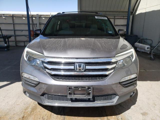 5FNYF6H99HB059732 - 2017 HONDA PILOT TOURING GRAY photo 5