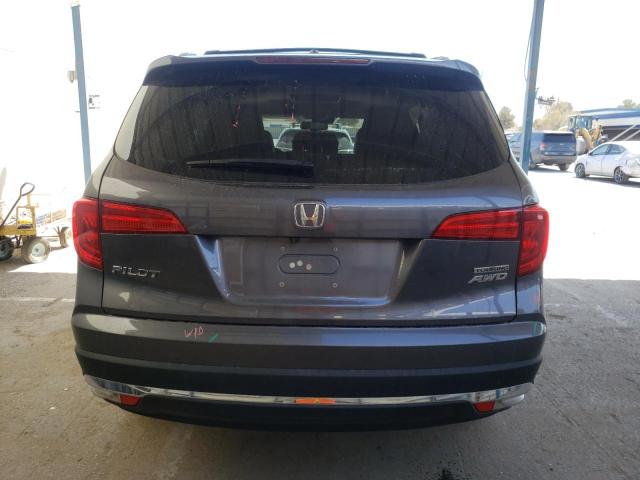 5FNYF6H99HB059732 - 2017 HONDA PILOT TOURING GRAY photo 6