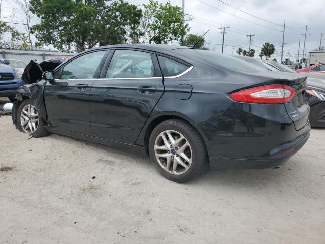 3FA6P0H79DR212558 - 2013 FORD FUSION SE BLACK photo 2