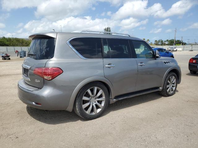 JN8AZ2ND3C9715375 - 2012 INFINITI QX56 GRAY photo 3