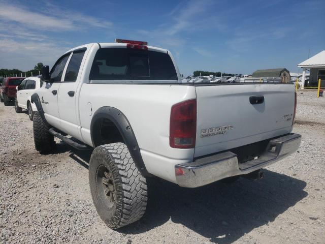 3D7KU28603G757424 - 2003 DODGE RAM 2500 ST WHITE photo 3