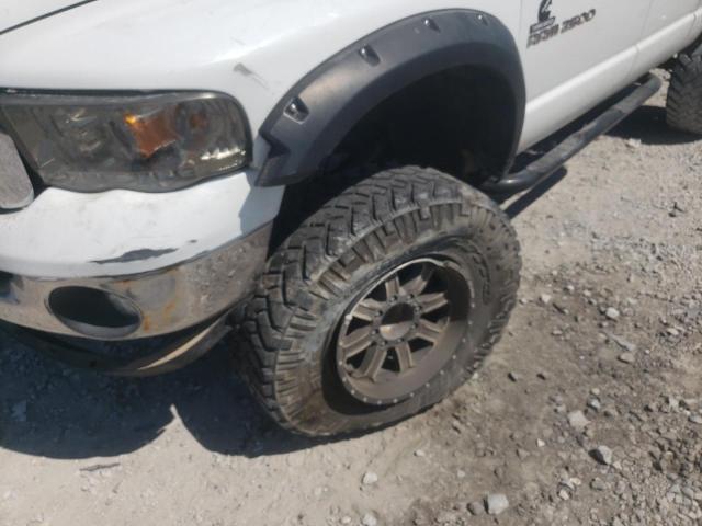 3D7KU28603G757424 - 2003 DODGE RAM 2500 ST WHITE photo 9