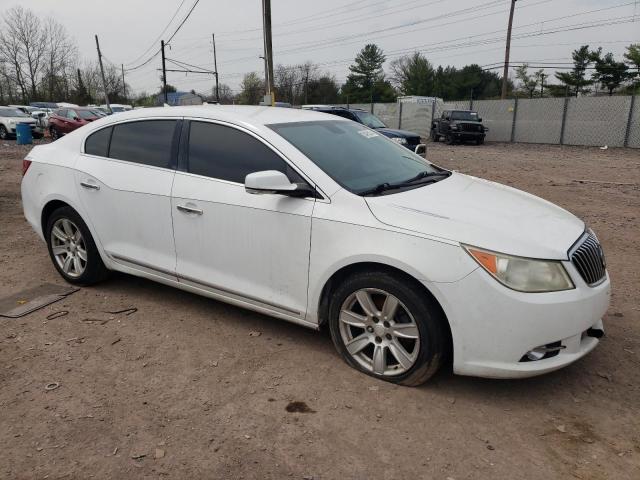 1G4GC5E34DF162525 - 2013 BUICK LACROSSE WHITE photo 4