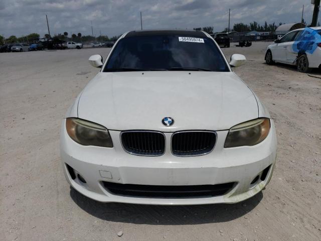 WBAUP7C50CVP23994 - 2012 BMW 128 I WHITE photo 5