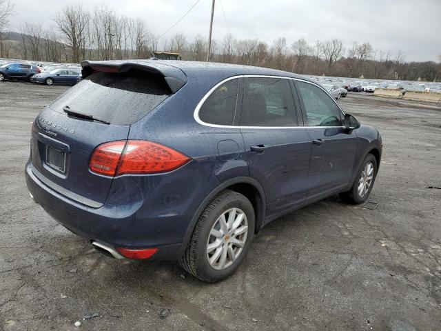 WP1AA2A20CLA00613 - 2012 PORSCHE CAYENNE BLUE photo 3