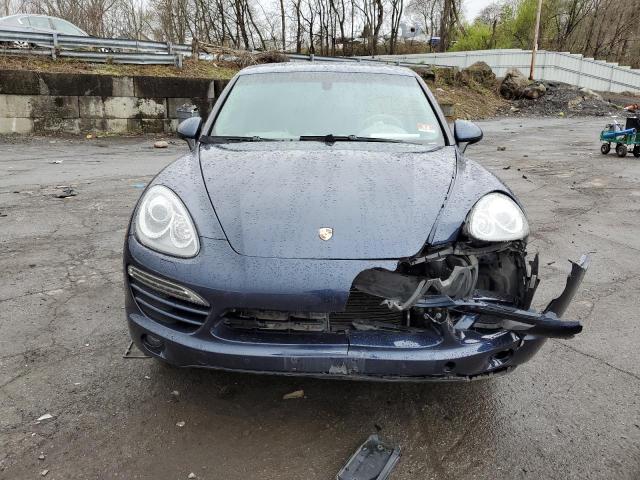 WP1AA2A20CLA00613 - 2012 PORSCHE CAYENNE BLUE photo 5