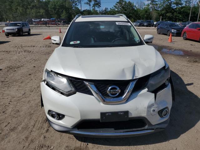 5N1AT2MT9GC821274 - 2016 NISSAN ROGUE S WHITE photo 5