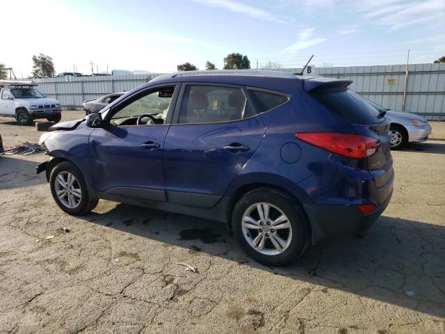 KM8JU3AC4CU393884 - 2012 HYUNDAI TUCSON GLS BLUE photo 2