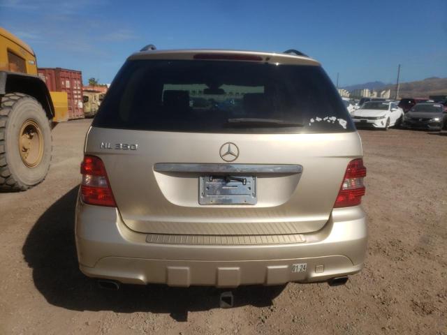 4JGBB86E16A091802 - 2006 MERCEDES-BENZ ML 350 GOLD photo 6