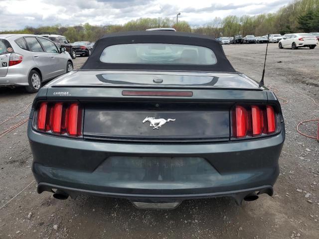 1FATP8UH7G5298279 - 2016 FORD MUSTANG GREEN photo 6