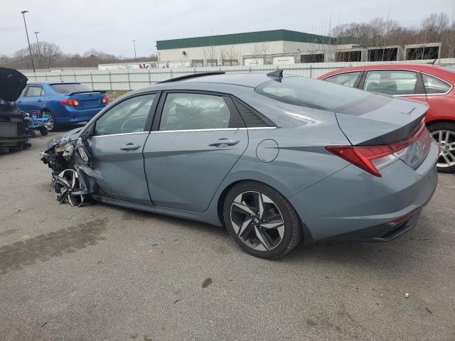 KMHLP4AG5PU405491 - 2023 HYUNDAI ELANTRA LIMITED GRAY photo 2