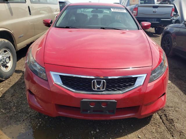 1HGCS12339A018294 - 2009 HONDA ACCORD LX RED photo 5