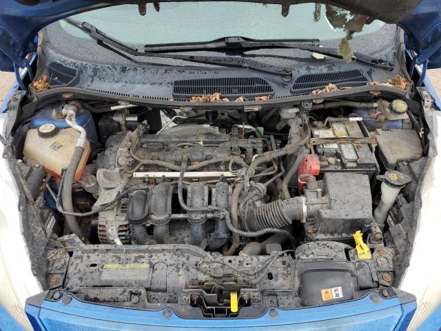 3FADP4EJ3BM108673 - 2011 FORD FIESTA SE BLUE photo 11