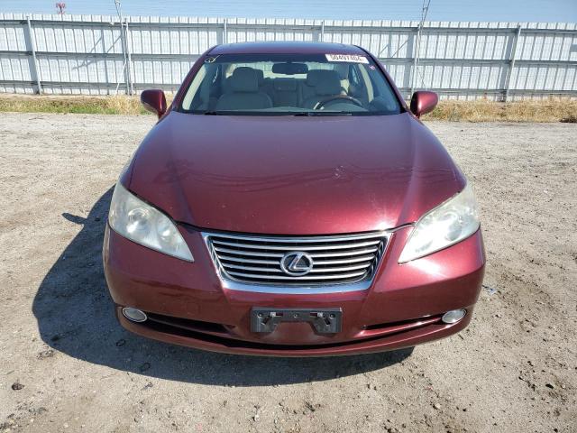 JTHBJ46G672109917 - 2007 LEXUS ES 350 BURGUNDY photo 5