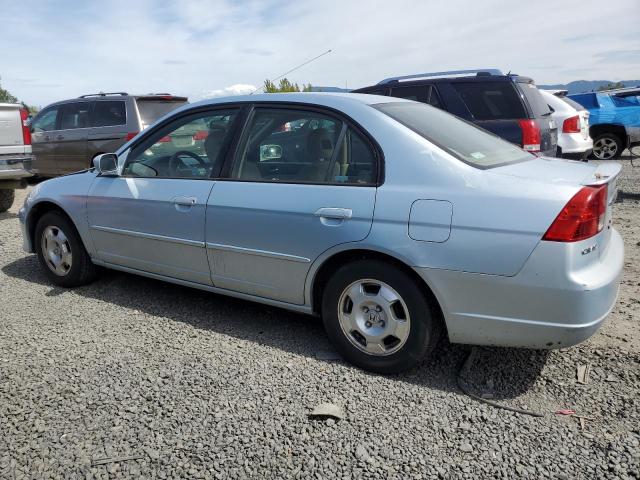 JHMES95613S014790 - 2003 HONDA CIVIC HYBRID TURQUOISE photo 2