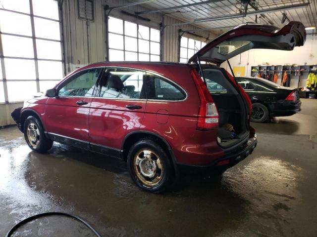 5J6RE48369L047196 - 2009 HONDA CR-V LX RED photo 2