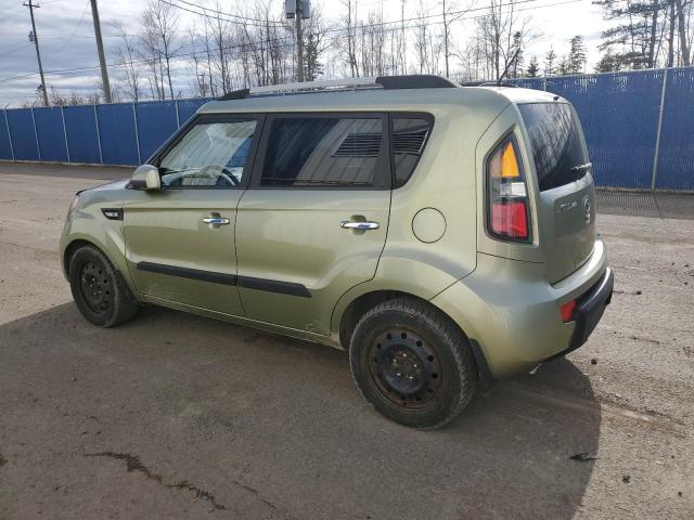 KNDJT2A21B7223343 - 2011 KIA SOUL + GREEN photo 2