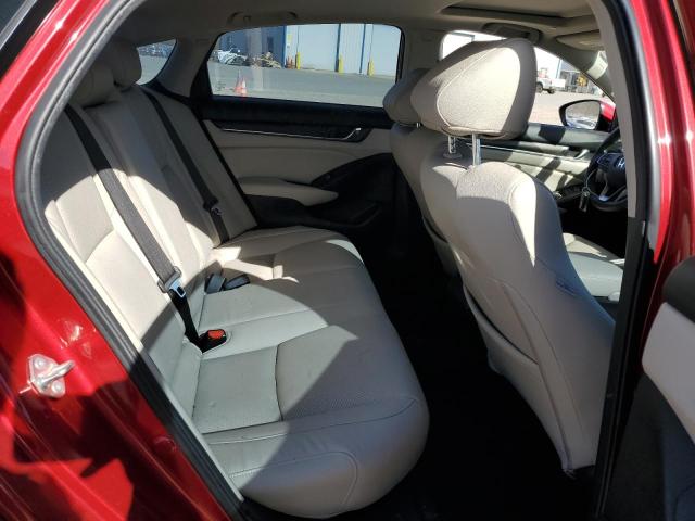 1HGCV1F47KA168523 - 2019 HONDA ACCORD EX RED photo 10