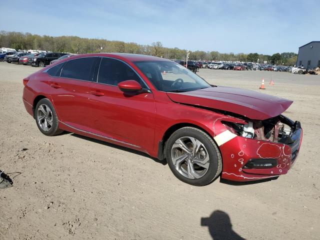 1HGCV1F47KA168523 - 2019 HONDA ACCORD EX RED photo 4