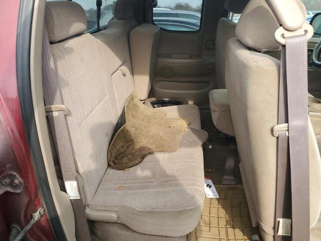 5TBBT441XYS092388 - 2000 TOYOTA TUNDRA ACCESS CAB წითელი ფოტო 10