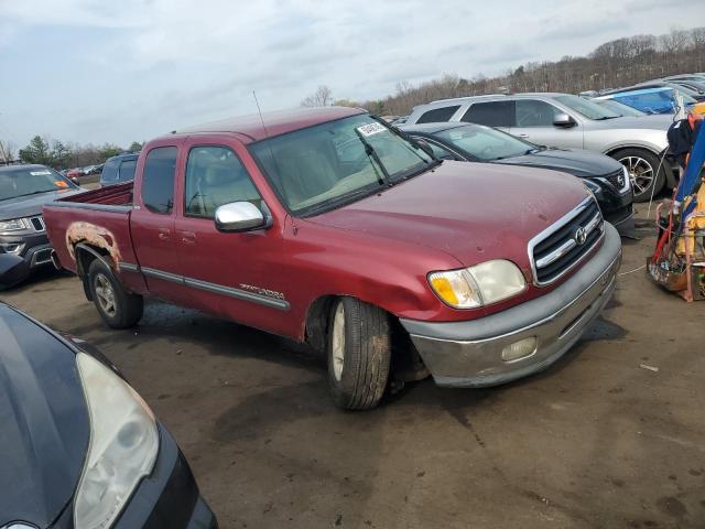 5TBBT441XYS092388 - 2000 TOYOTA TUNDRA ACCESS CAB წითელი ფოტო 4