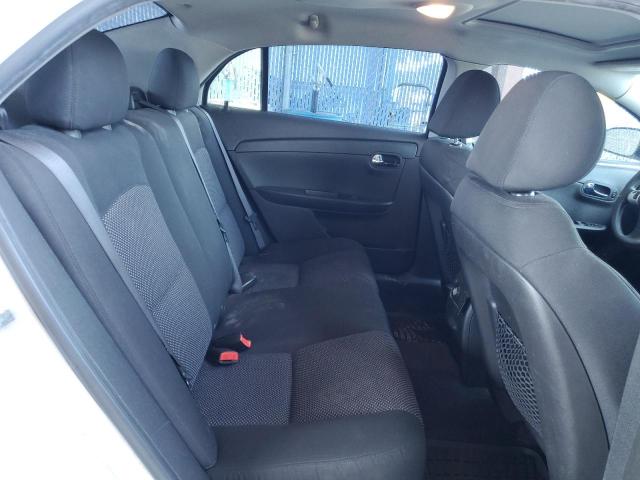 1G1ZC5EU2CF259820 - 2012 CHEVROLET MALIBU 1LT WHITE photo 10