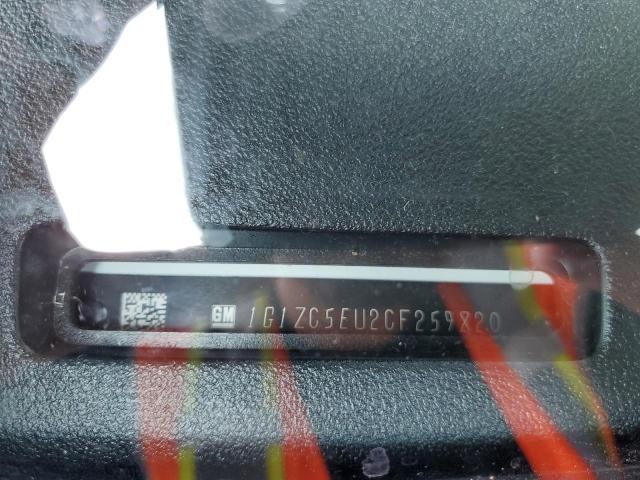 1G1ZC5EU2CF259820 - 2012 CHEVROLET MALIBU 1LT WHITE photo 13