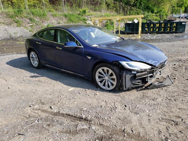 5YJSA1E23GF150766 - 2016 TESLA MODEL S Կապույտ լուսանկար 4