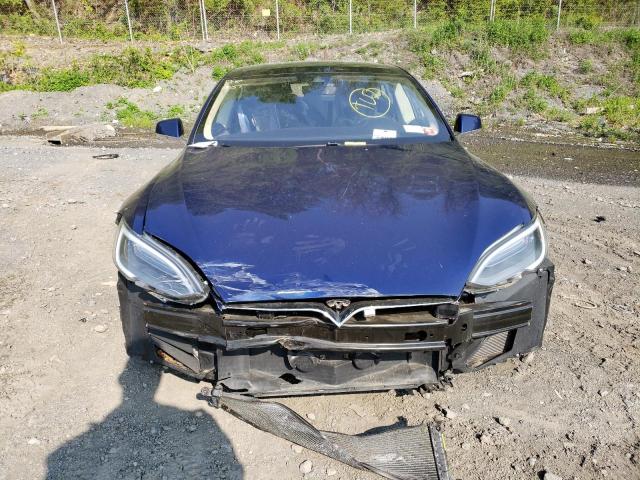 5YJSA1E23GF150766 - 2016 TESLA MODEL S Կապույտ լուսանկար 5