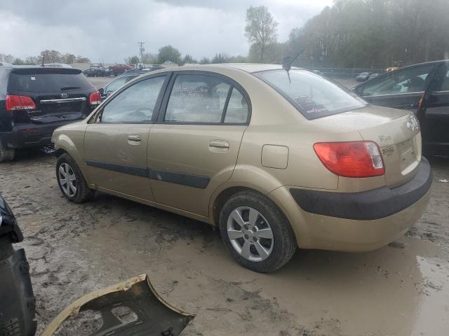 KNADE123576260298 - 2007 KIA RIO BASE GOLD photo 2