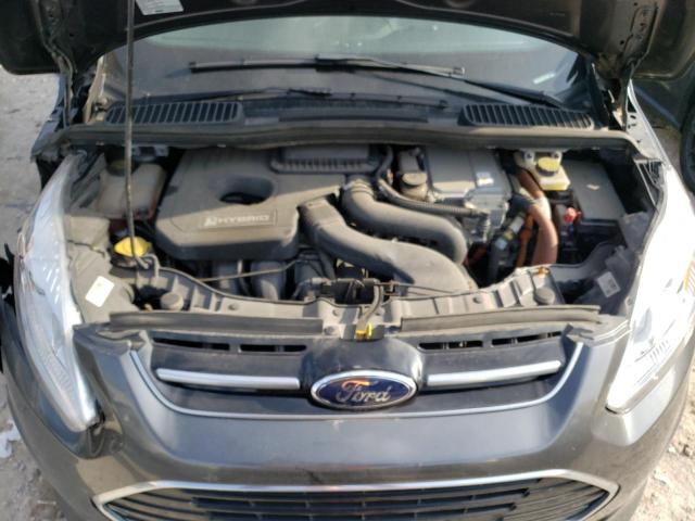 1FADP5AU2HL117963 - 2017 FORD C-MAX SE GRAY photo 12