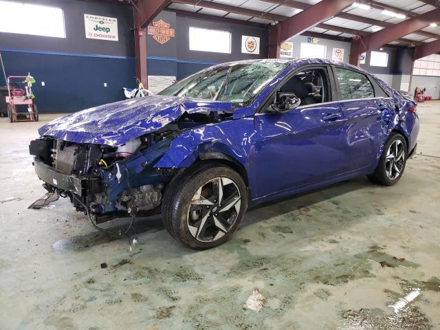 KMHLN4AJXPU056961 - 2023 HYUNDAI ELANTRA LIMITED BLUE photo 1