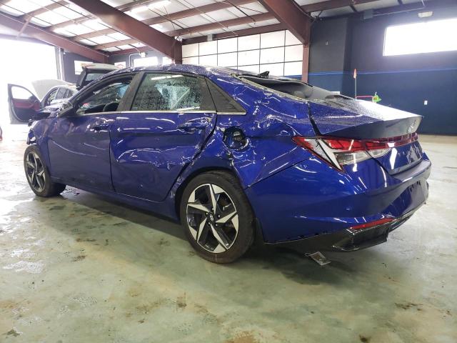 KMHLN4AJXPU056961 - 2023 HYUNDAI ELANTRA LIMITED BLUE photo 2